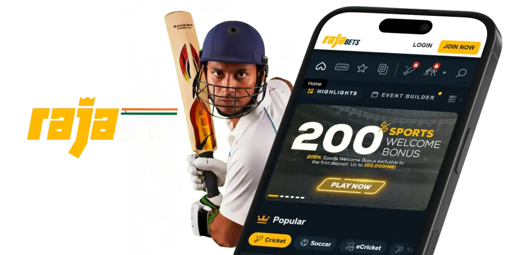 Sports betting on Rajabets in India